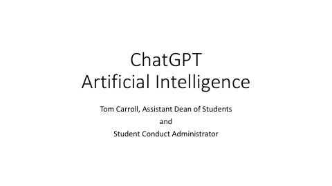 ChatGPT人工智能